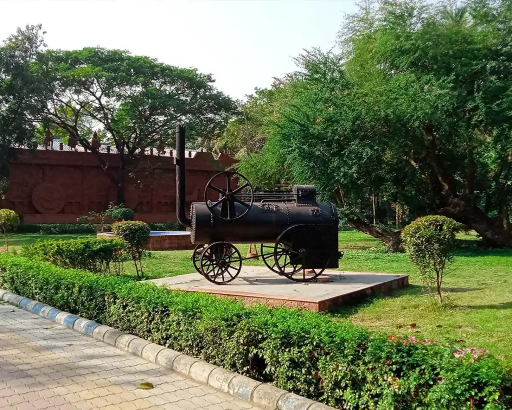 Rabindra Sarobar Park view