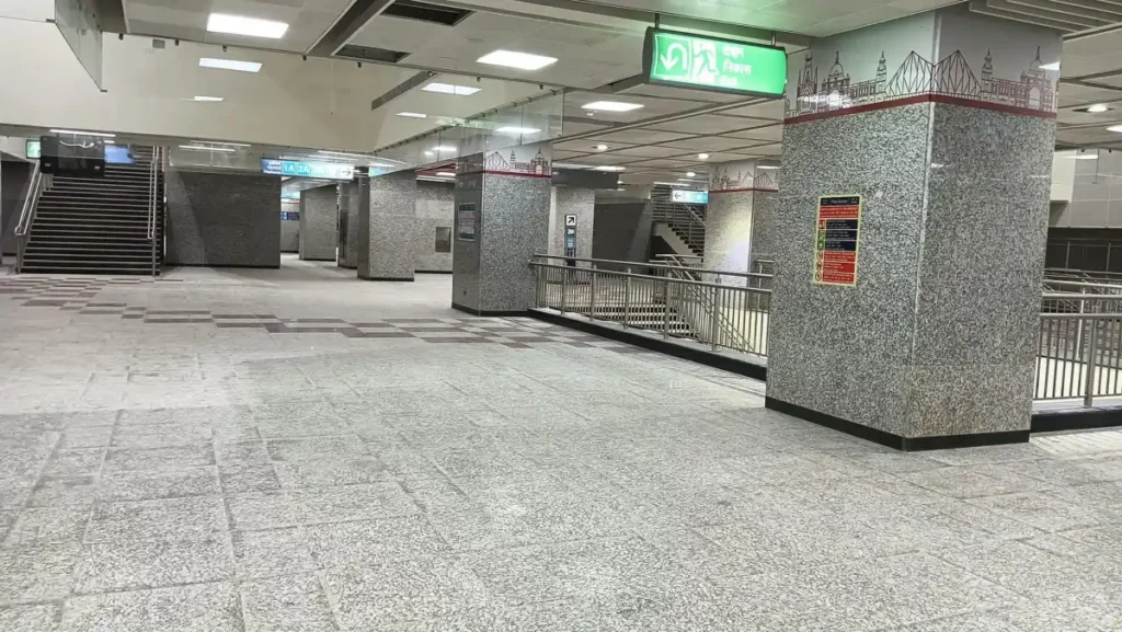 Inside metro station 2